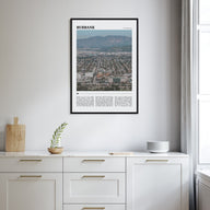 Burbank Travel Color Poster