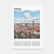 Burgos Travel Color Poster