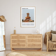 Burkina Faso Travel Color Poster
