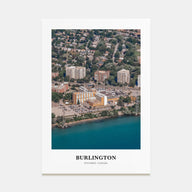 Burlington, Canada Portrait Color Poster