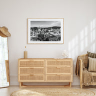 Burlington, Vermont Landscape B&W Poster
