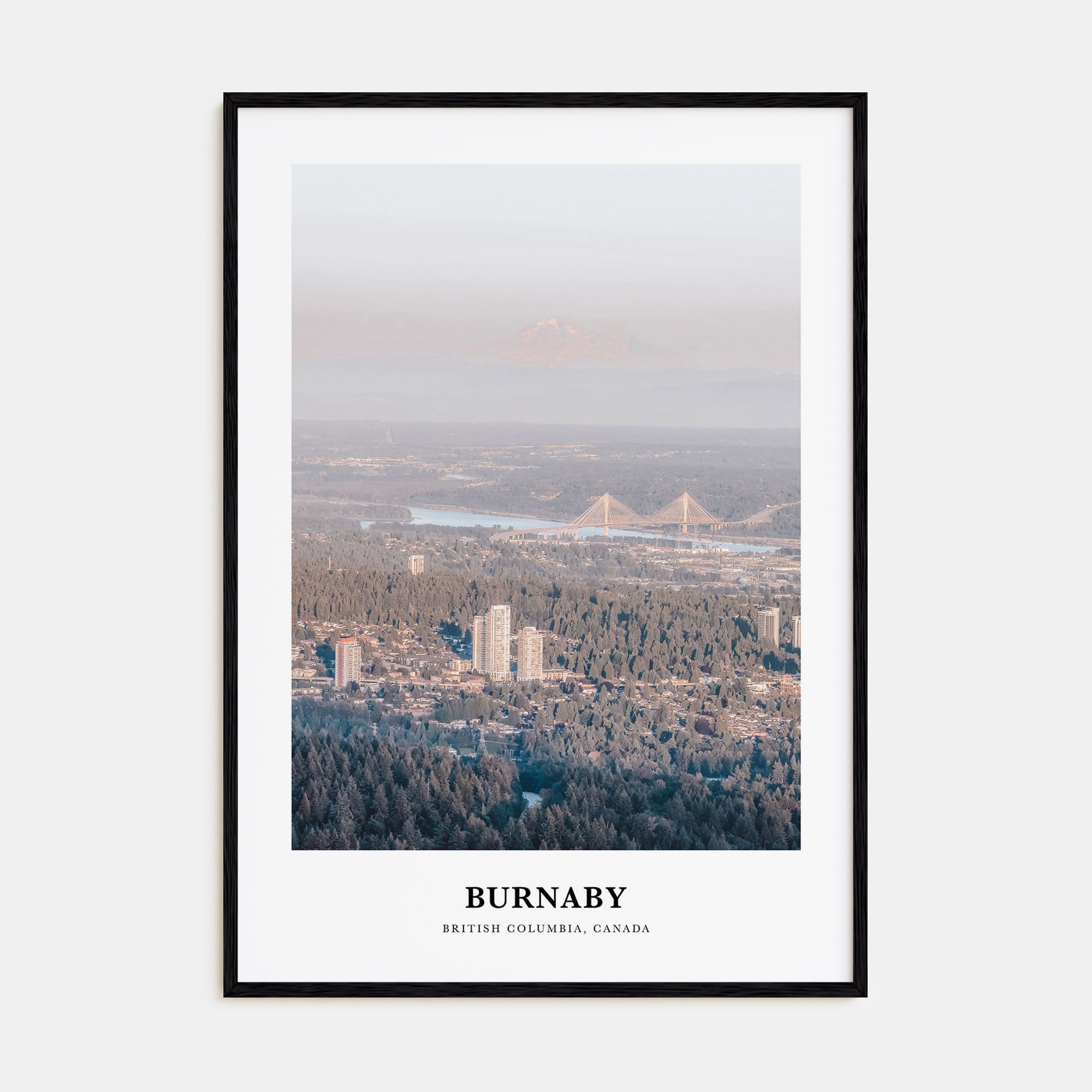 Burnaby Portrait Color Poster