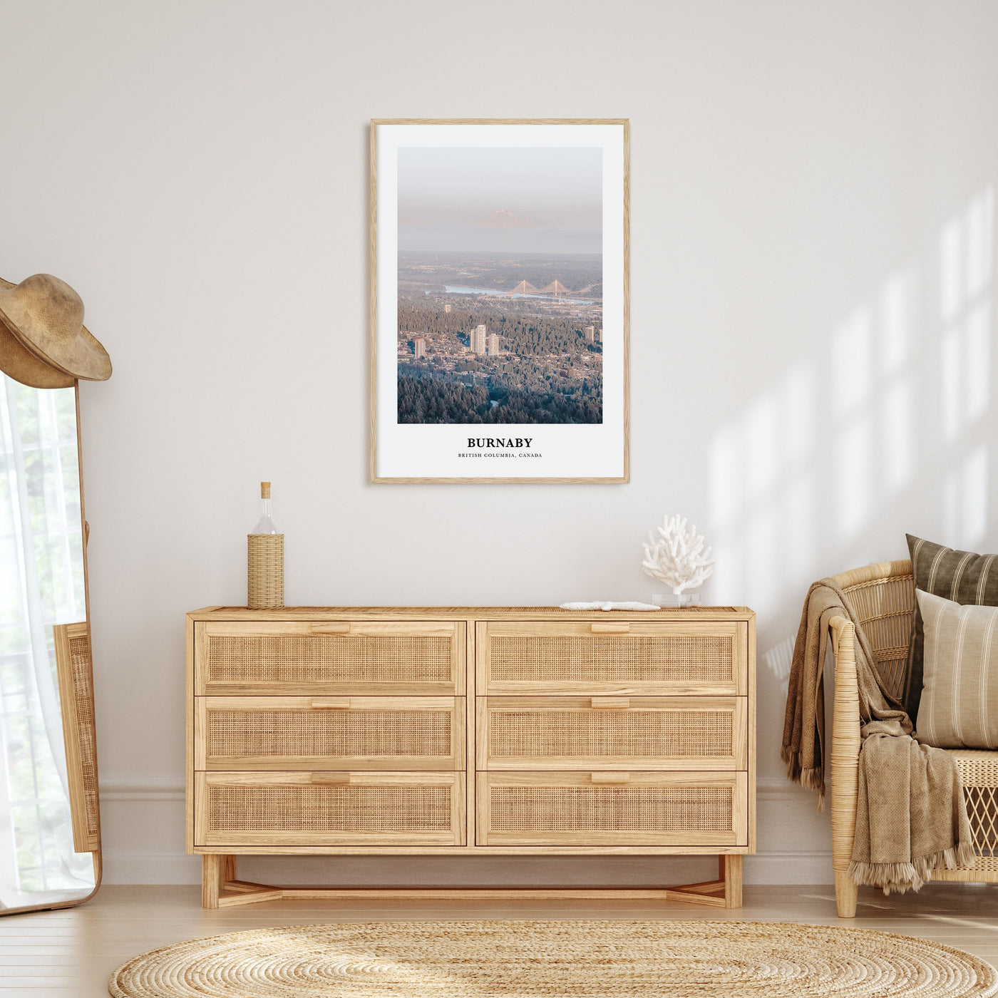 Burnaby Portrait Color Poster