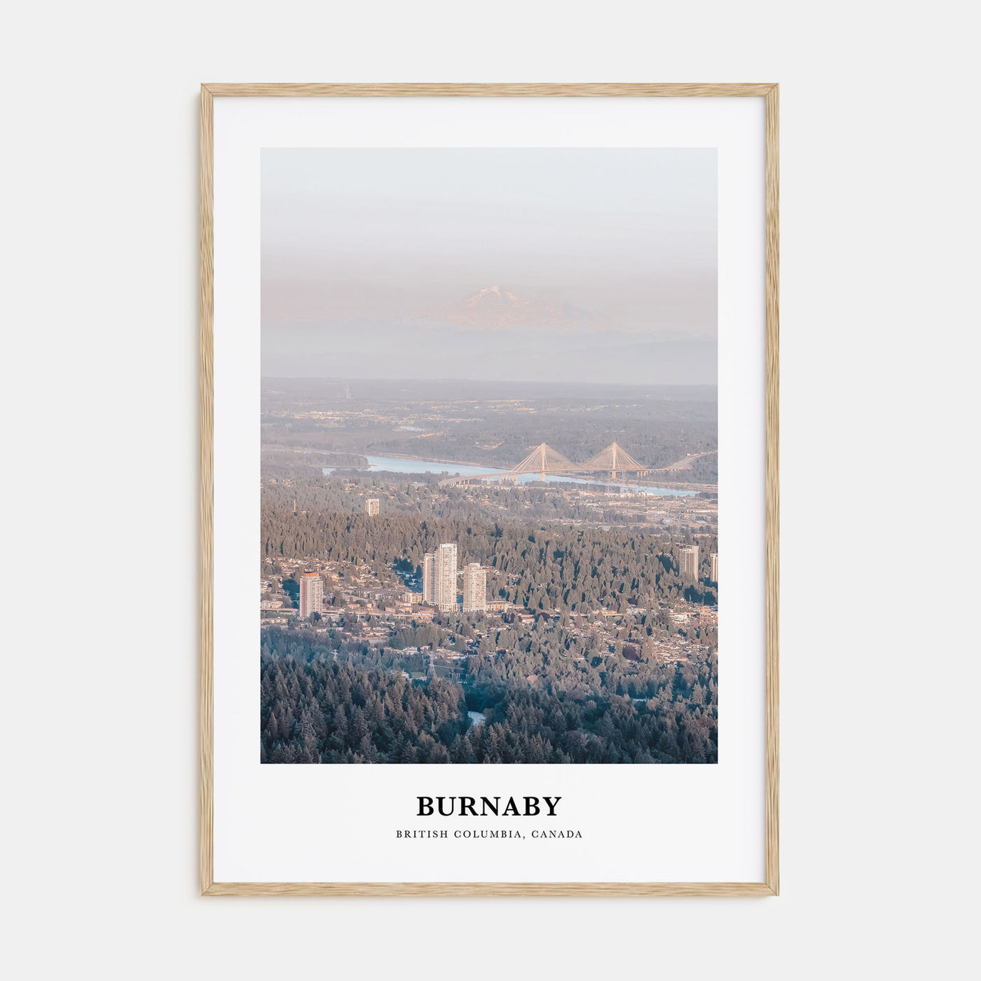 Burnaby Portrait Color Poster