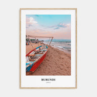 Burundi Portrait Color Poster