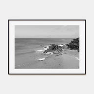 Byron Bay Landscape B&W Poster