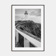 Byron Bay Photo B&W Poster