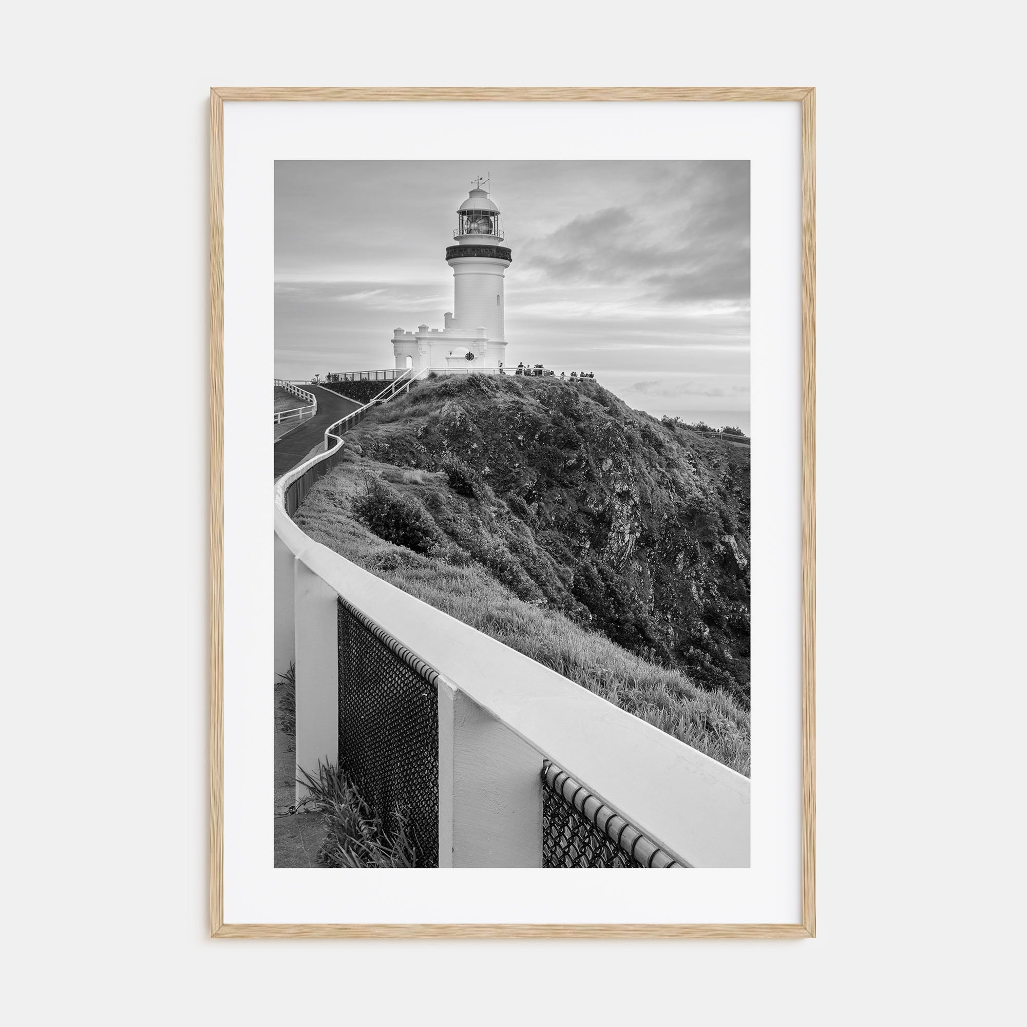 Byron Bay Photo B&W Poster