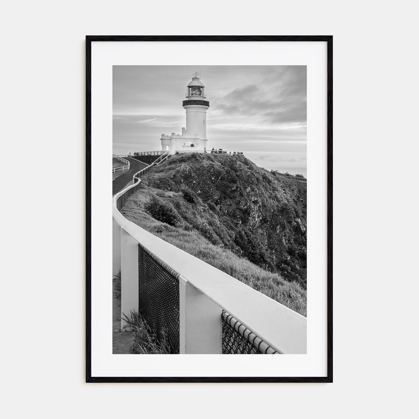 Byron Bay Photo B&W Poster