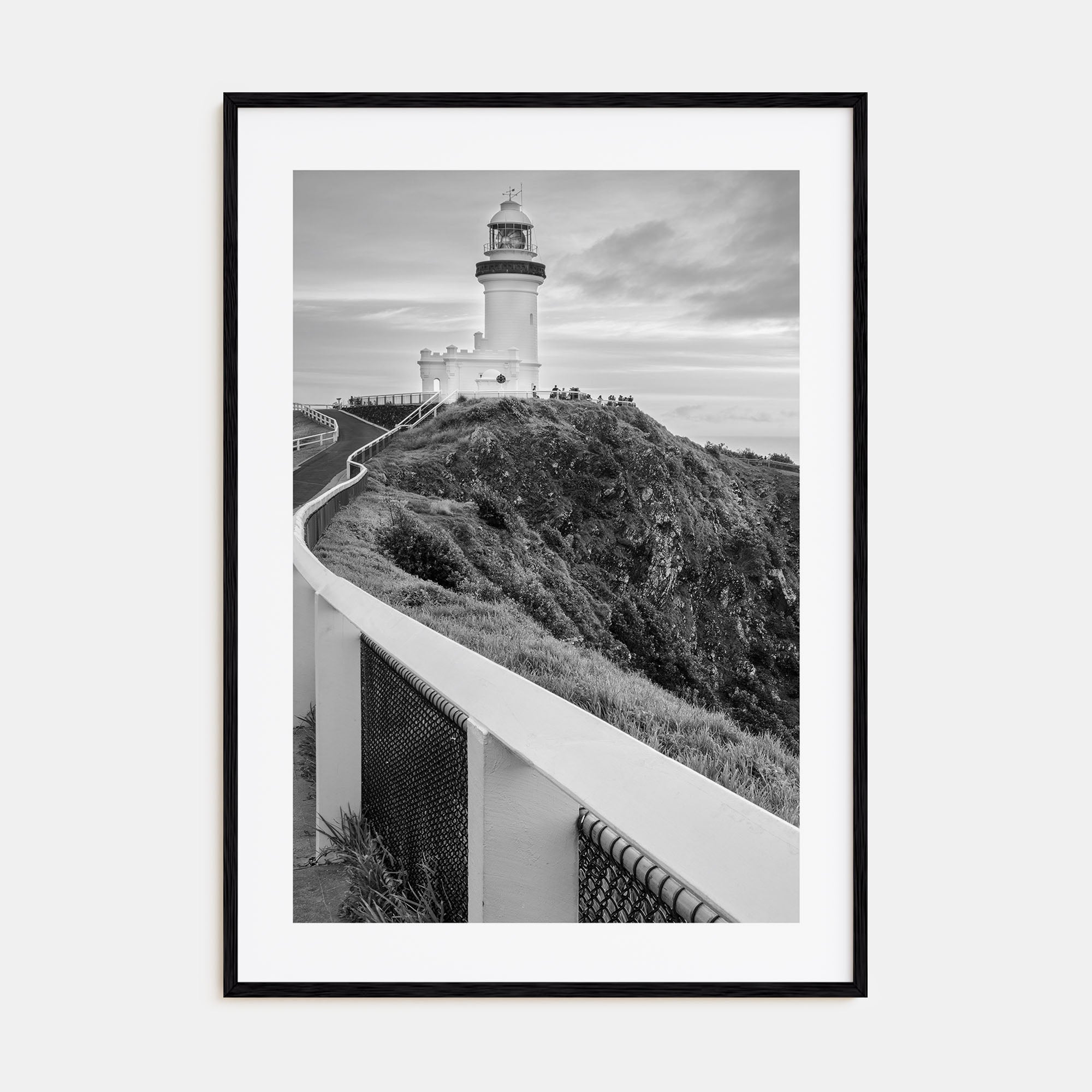 Byron Bay Photo B&W Poster