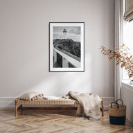 Byron Bay Photo B&W Poster