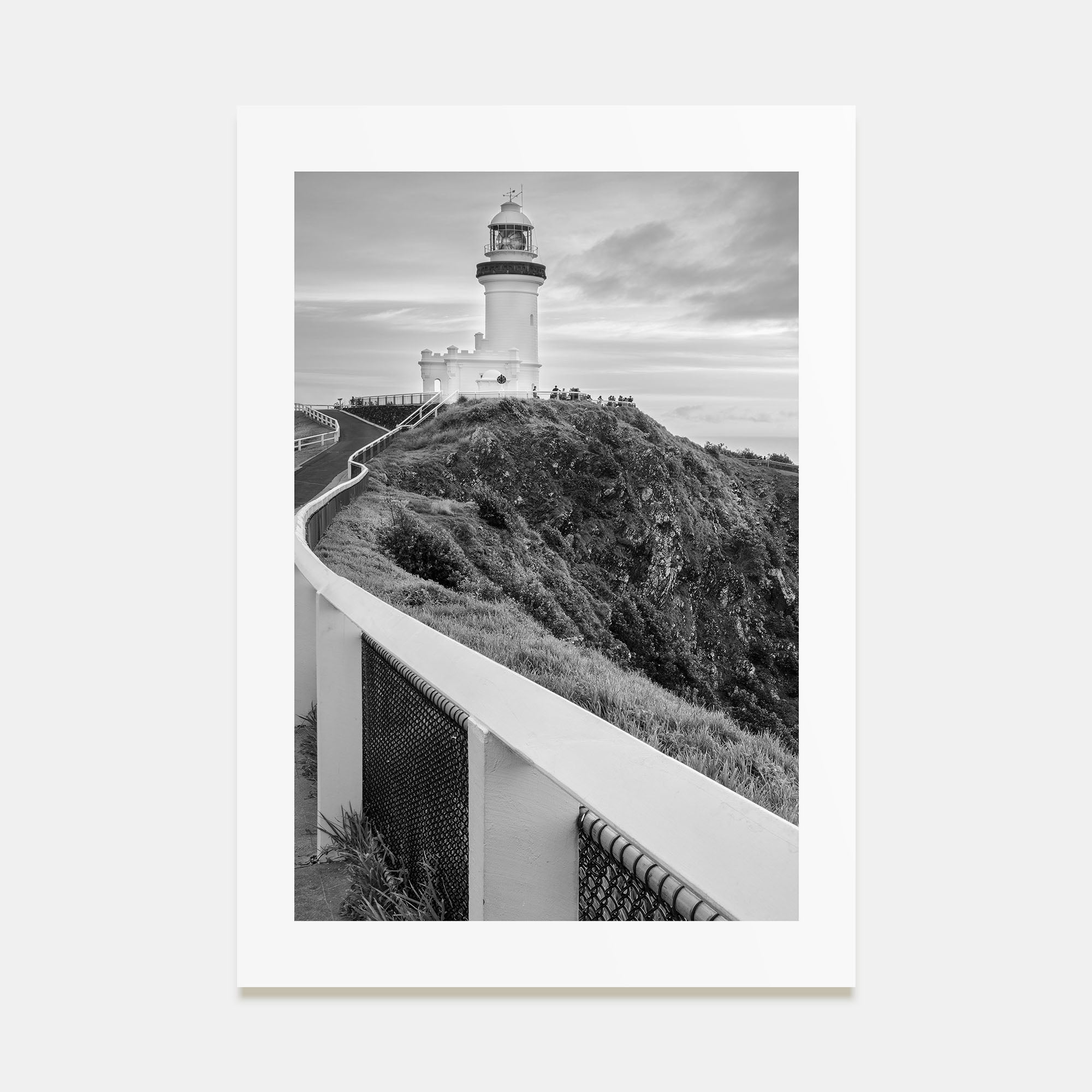 Byron Bay Photo B&W Poster