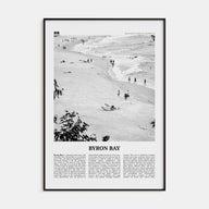 Byron Bay Travel B&W No 1 Poster