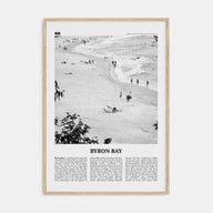 Byron Bay Travel B&W No 1 Poster