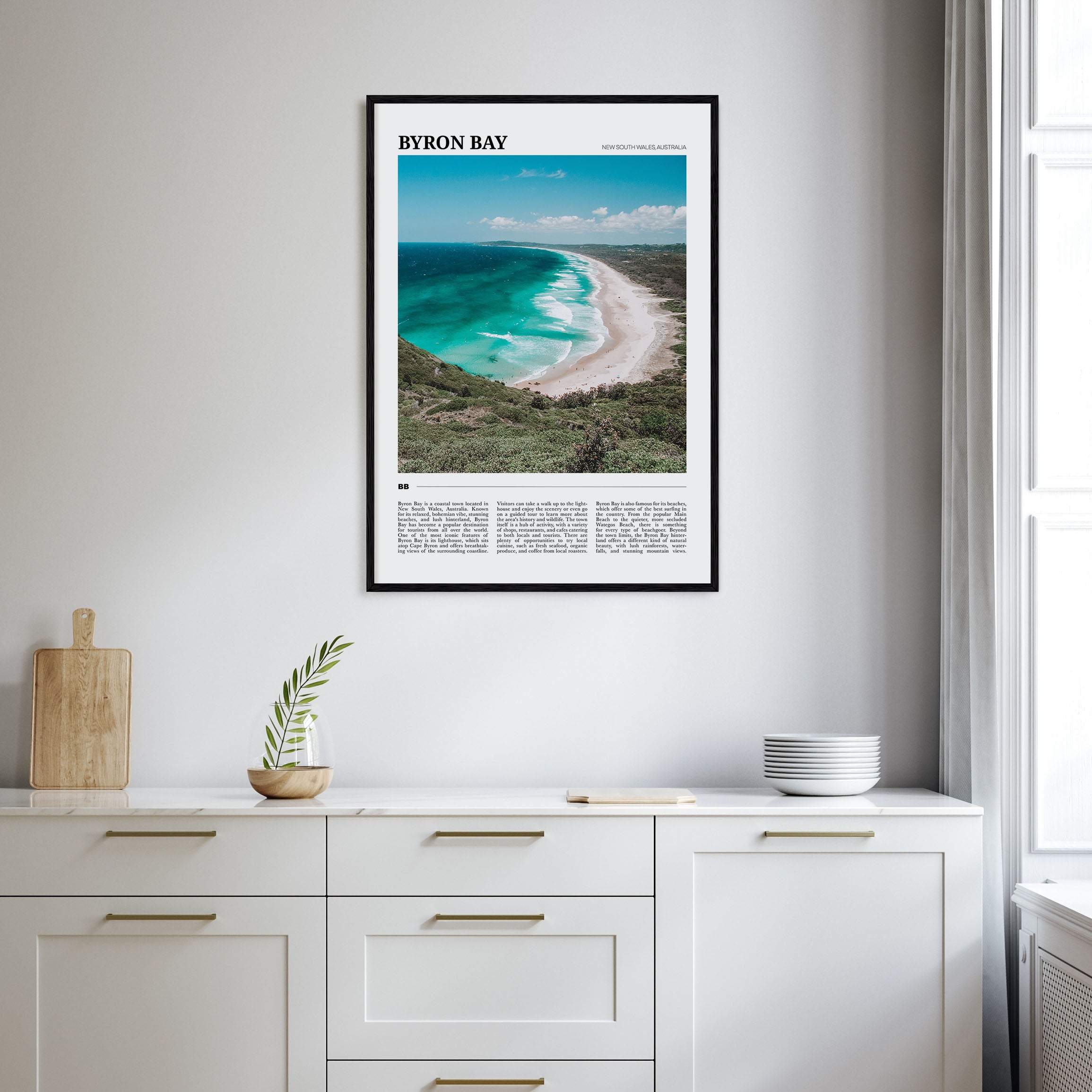Byron Bay Travel Color No 2 Poster