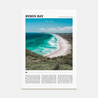 Byron Bay Travel Color No 2 Poster