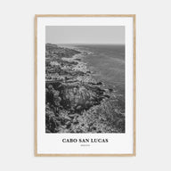 Cabo San Lucas Portrait B&W Poster