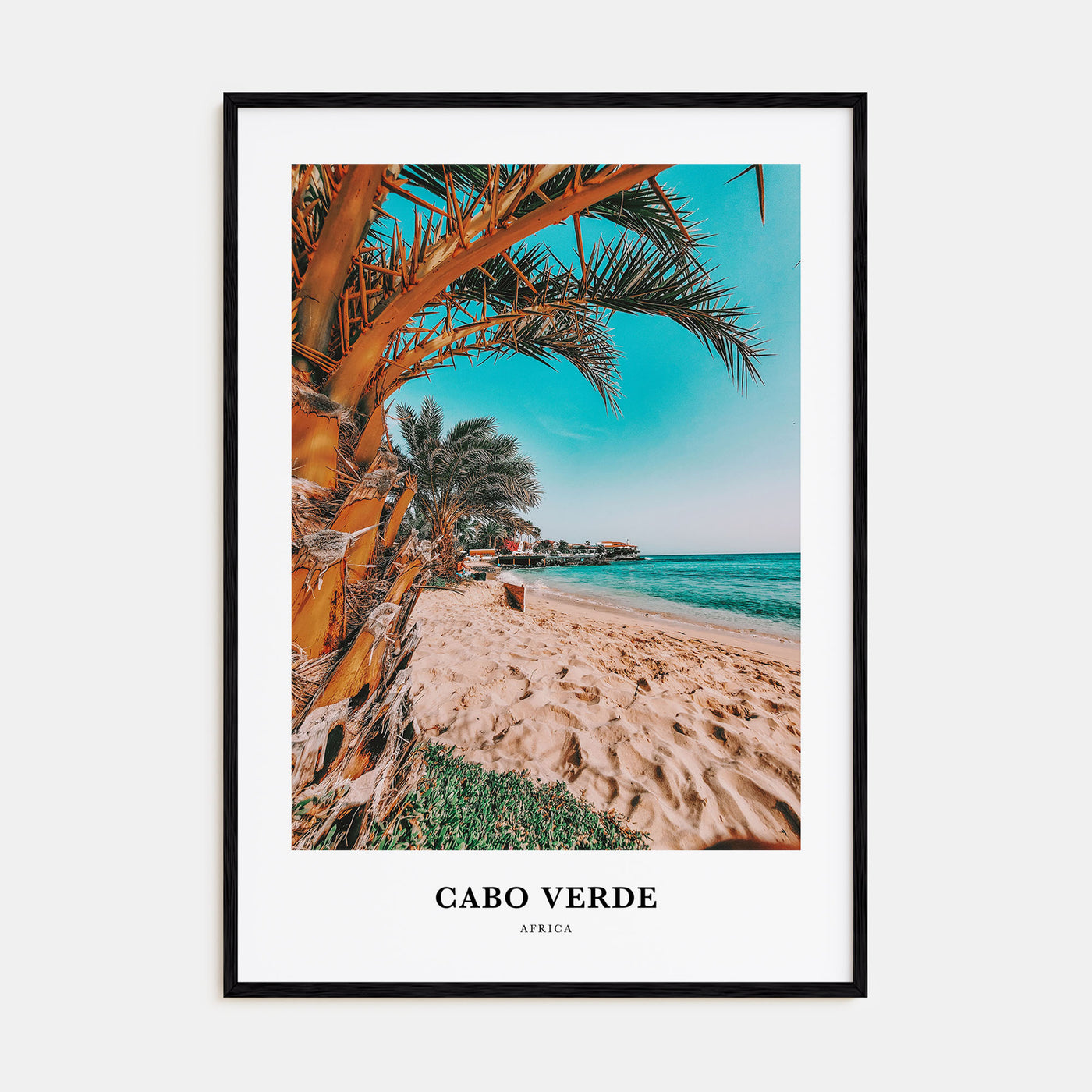 Cabo Verde Portrait Color Poster