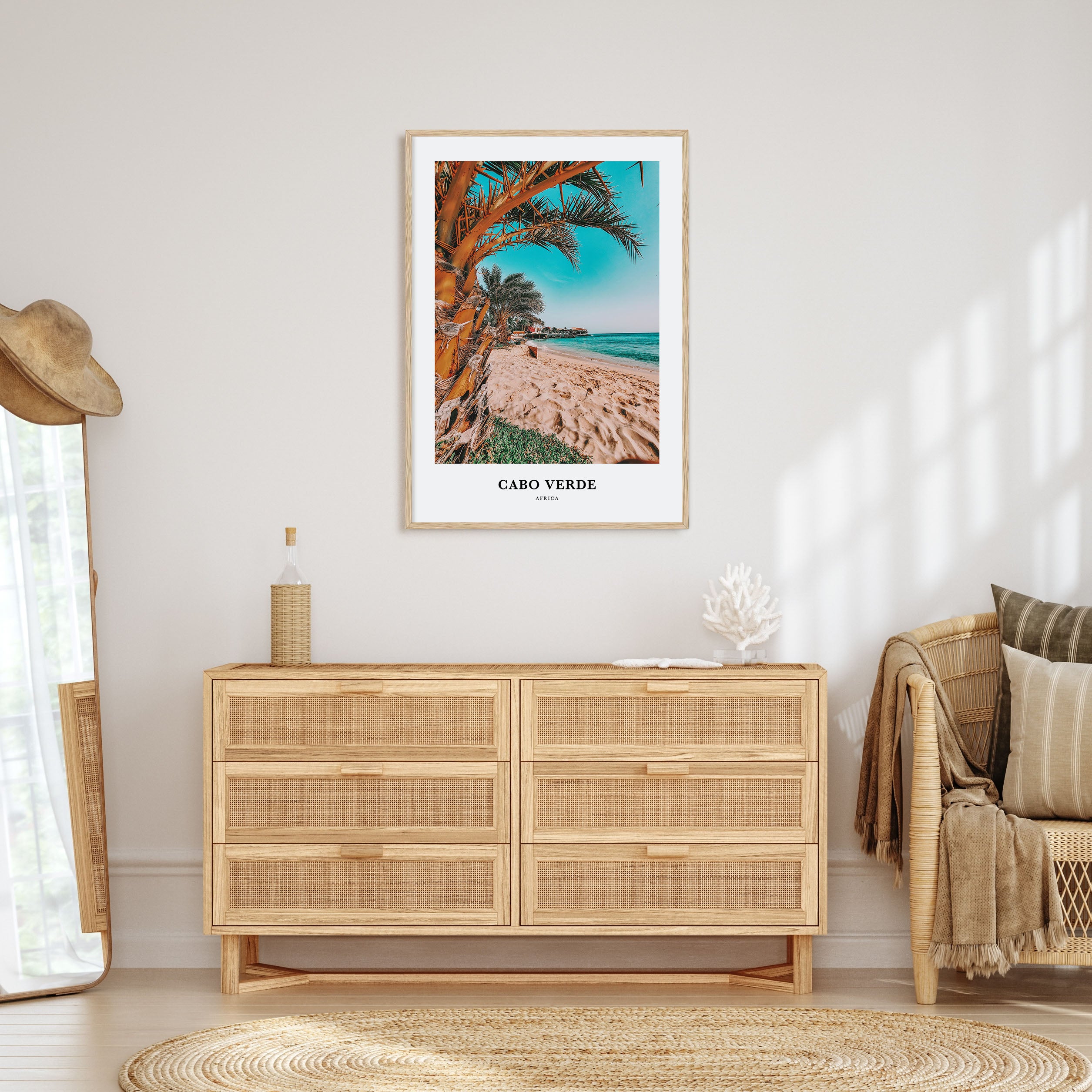 Cabo Verde Portrait Color Poster