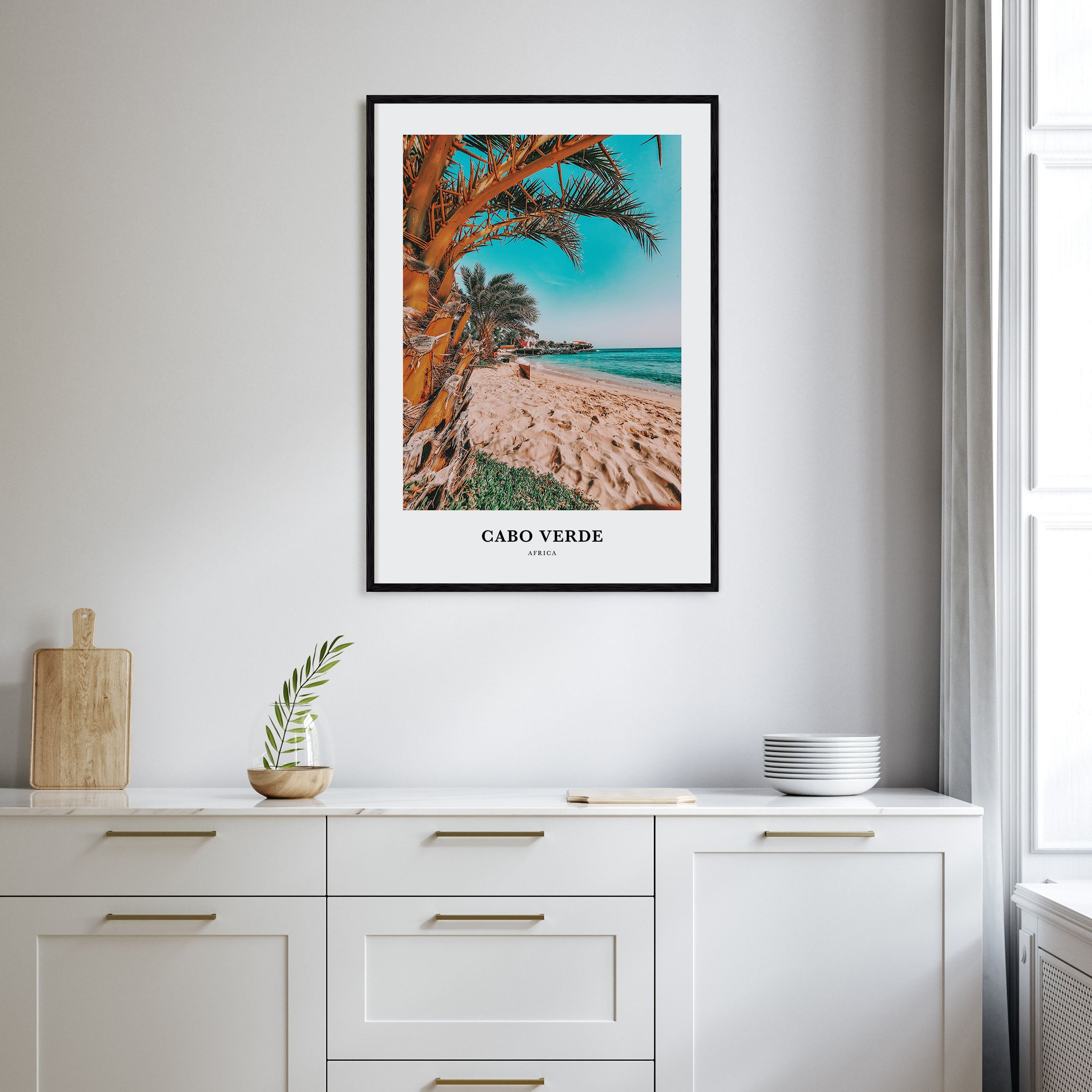 Cabo Verde Portrait Color Poster
