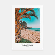 Cabo Verde Portrait Color Poster