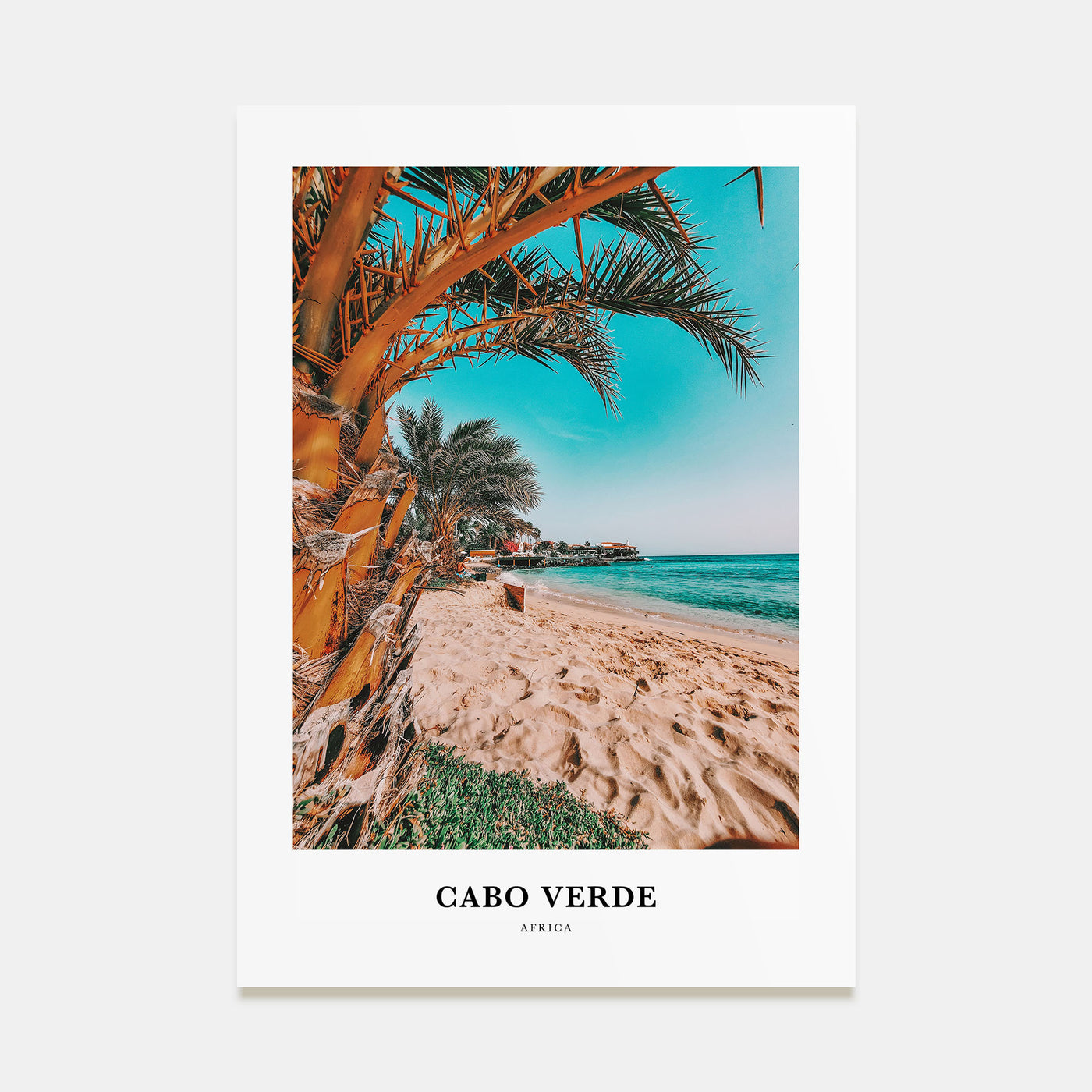 Cabo Verde Portrait Color Poster