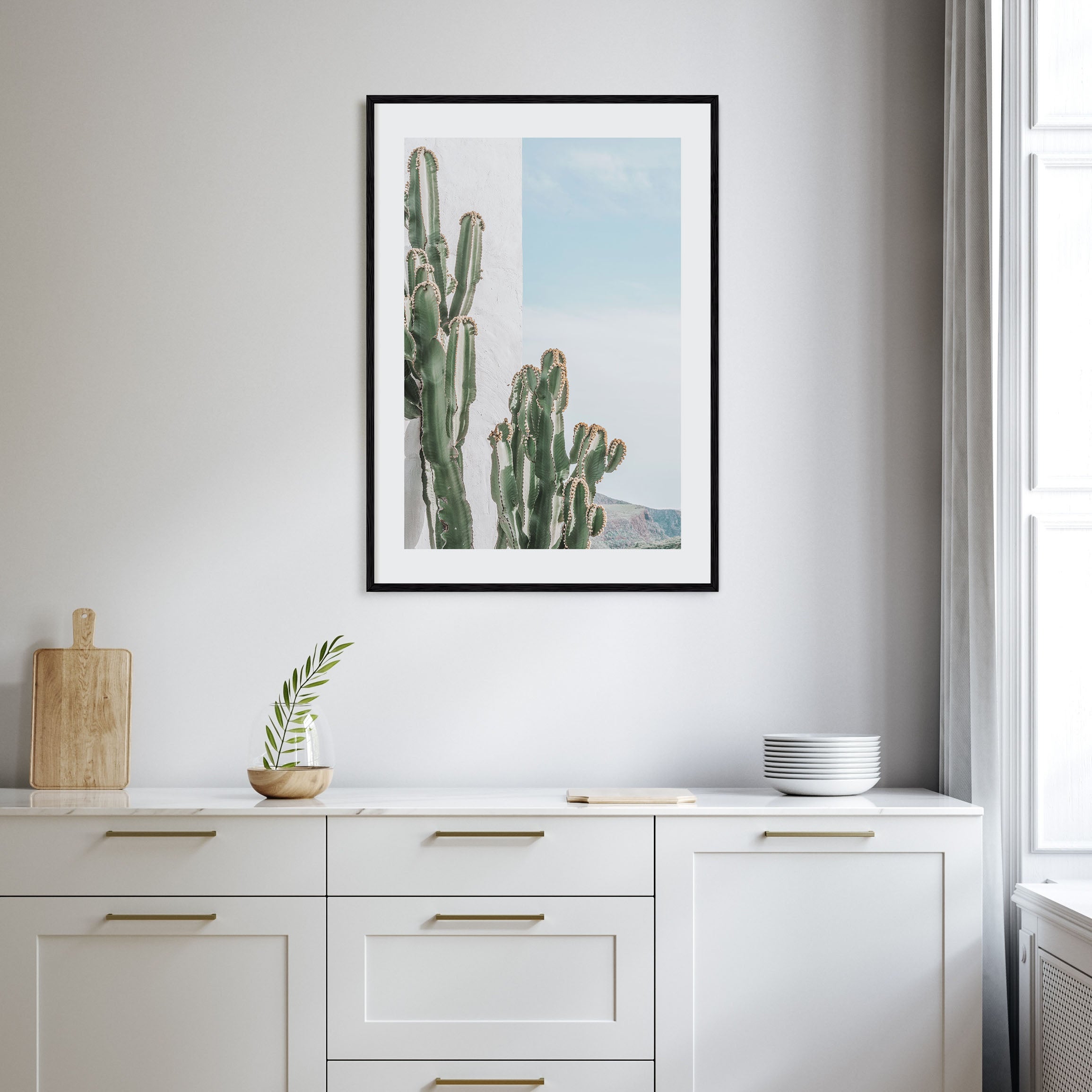 Cactus Photo Color No 1 Poster