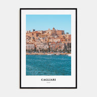 Cagliari Portrait Color Poster