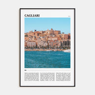 Cagliari Travel Color Poster