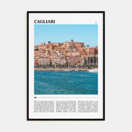 Cagliari Travel Color Poster