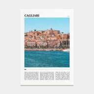 Cagliari Travel Color Poster