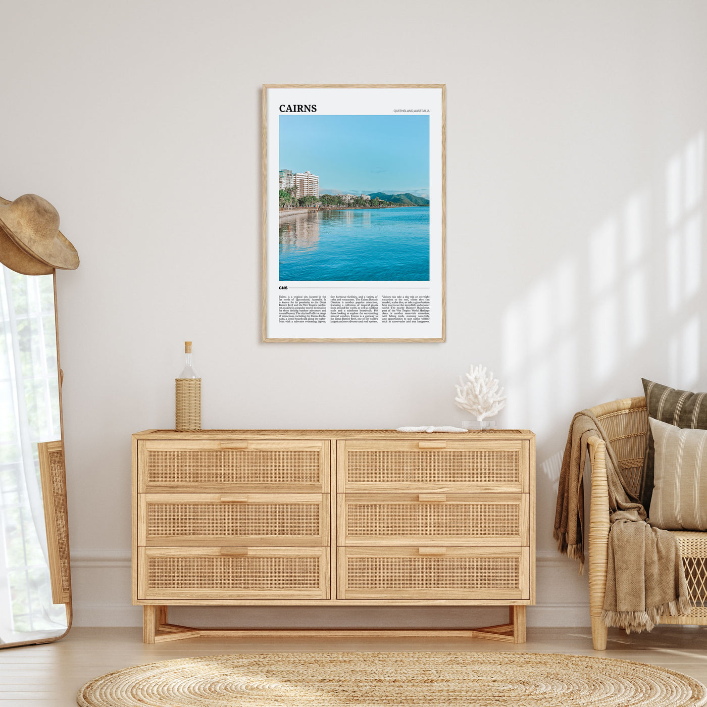 Cairns Travel Color Poster