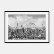 Cairo Landscape B&W Poster