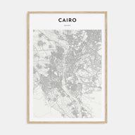 Cairo Map Portrait Poster