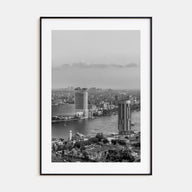Cairo Photo B&W Poster