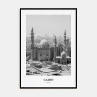 Cairo Portrait B&W No 1 Poster