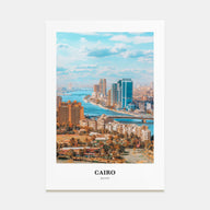 Cairo Portrait Color Poster