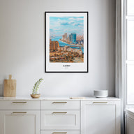 Cairo Portrait Color Poster