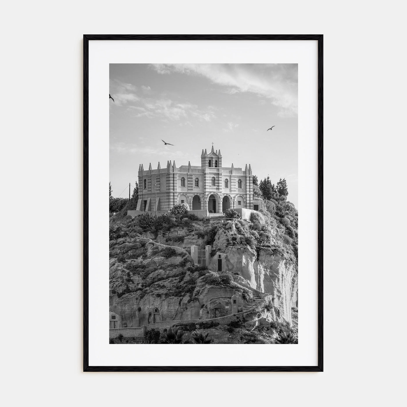Calabria Photo B&W Poster