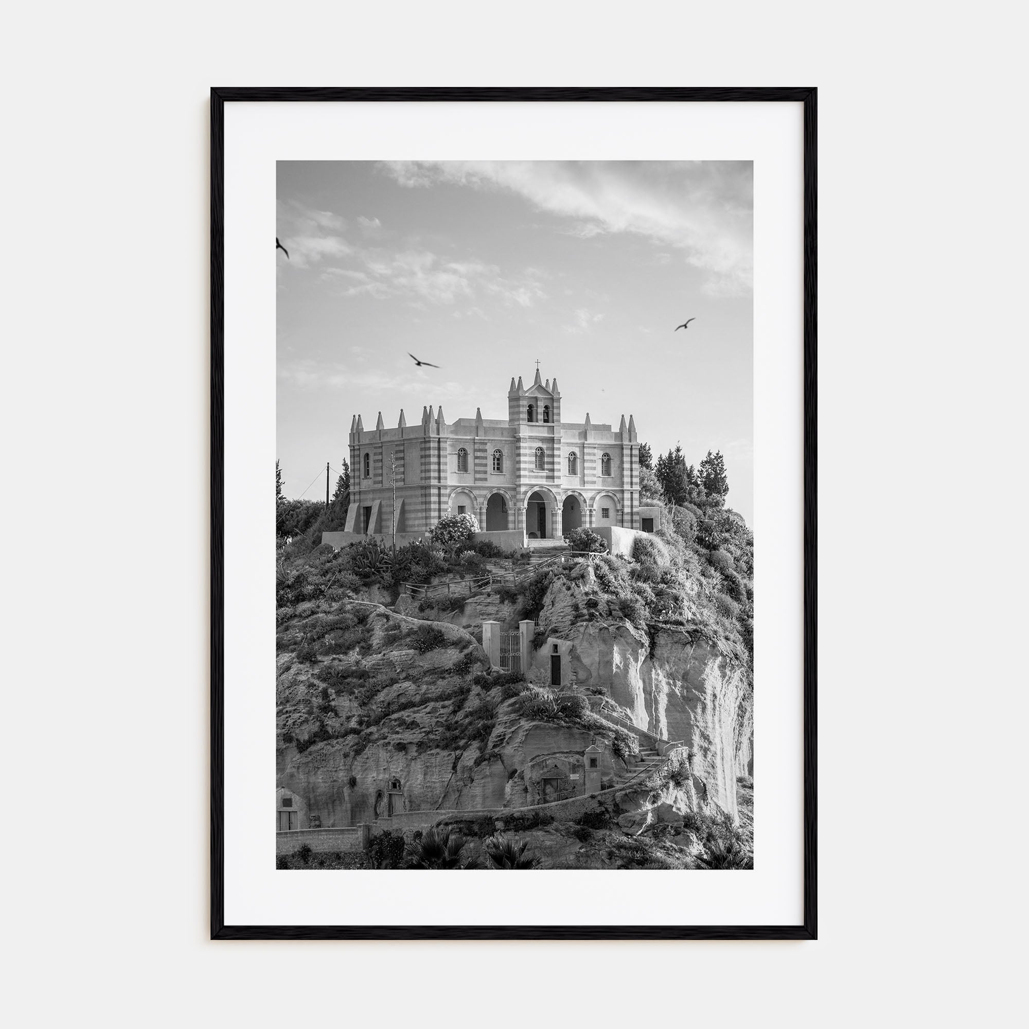 Calabria Photo B&W Poster
