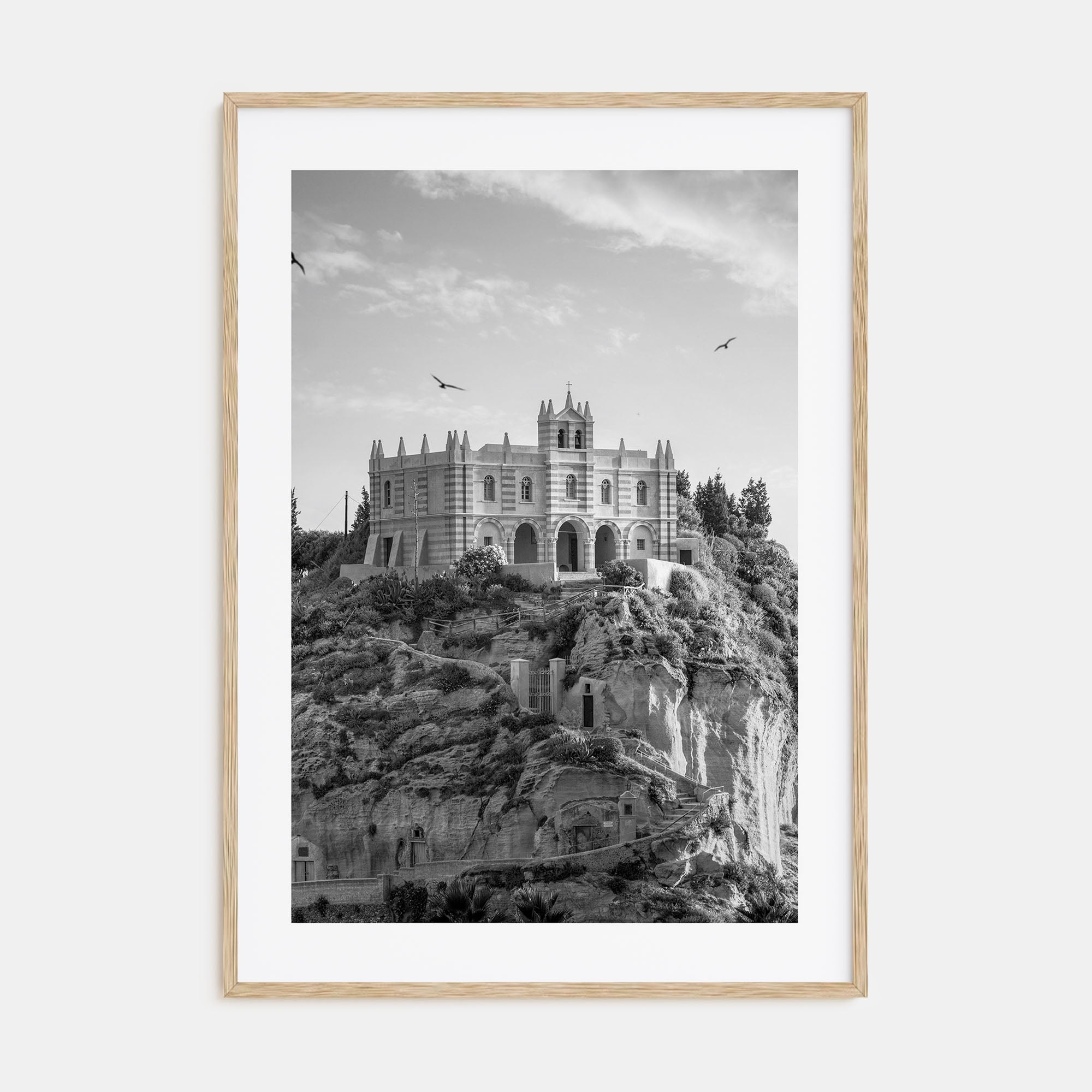 Calabria Photo B&W Poster