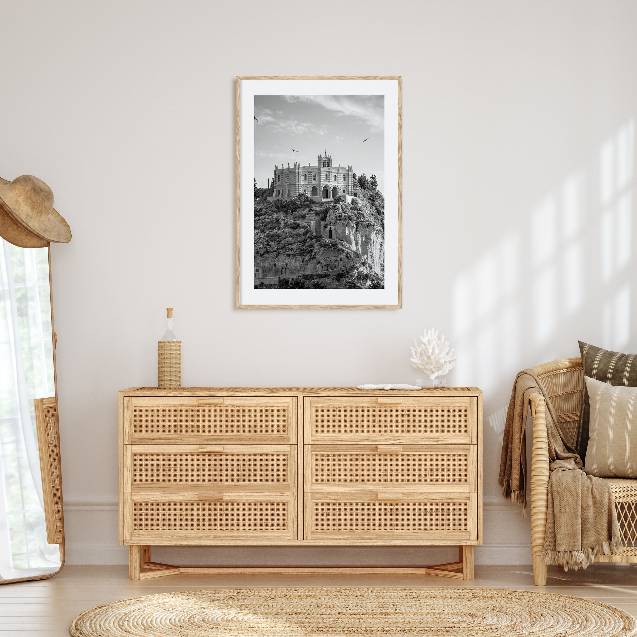 Calabria Photo B&W Poster