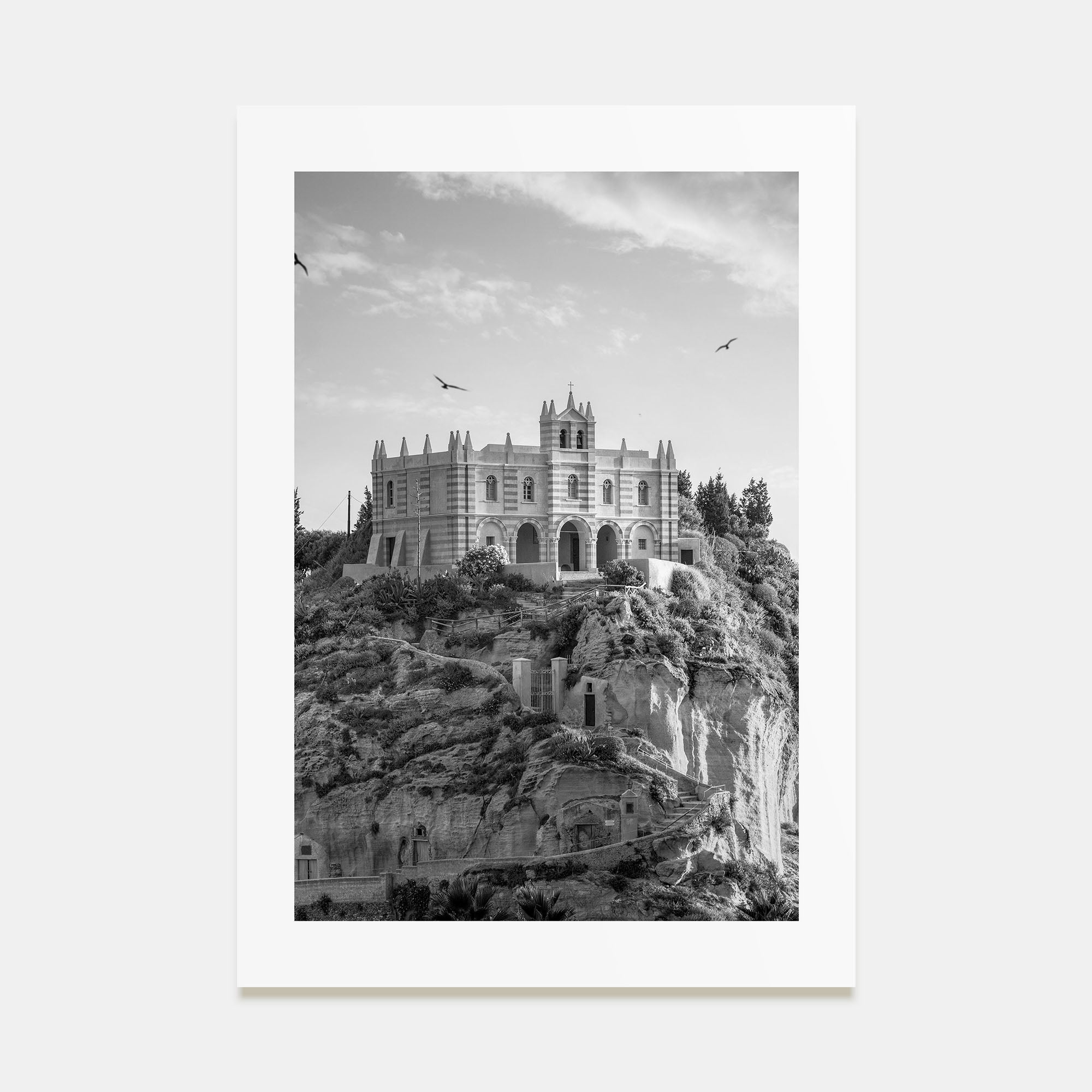 Calabria Photo B&W Poster