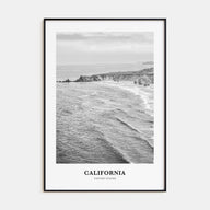 California Portrait B&W No 6 Poster