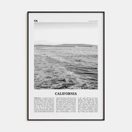 California Travel B&W No 3 Poster