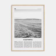 California Travel B&W No 3 Poster