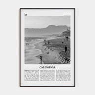 California Travel B&W No 5 Poster