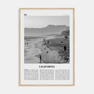 California Travel B&W No 5 Poster