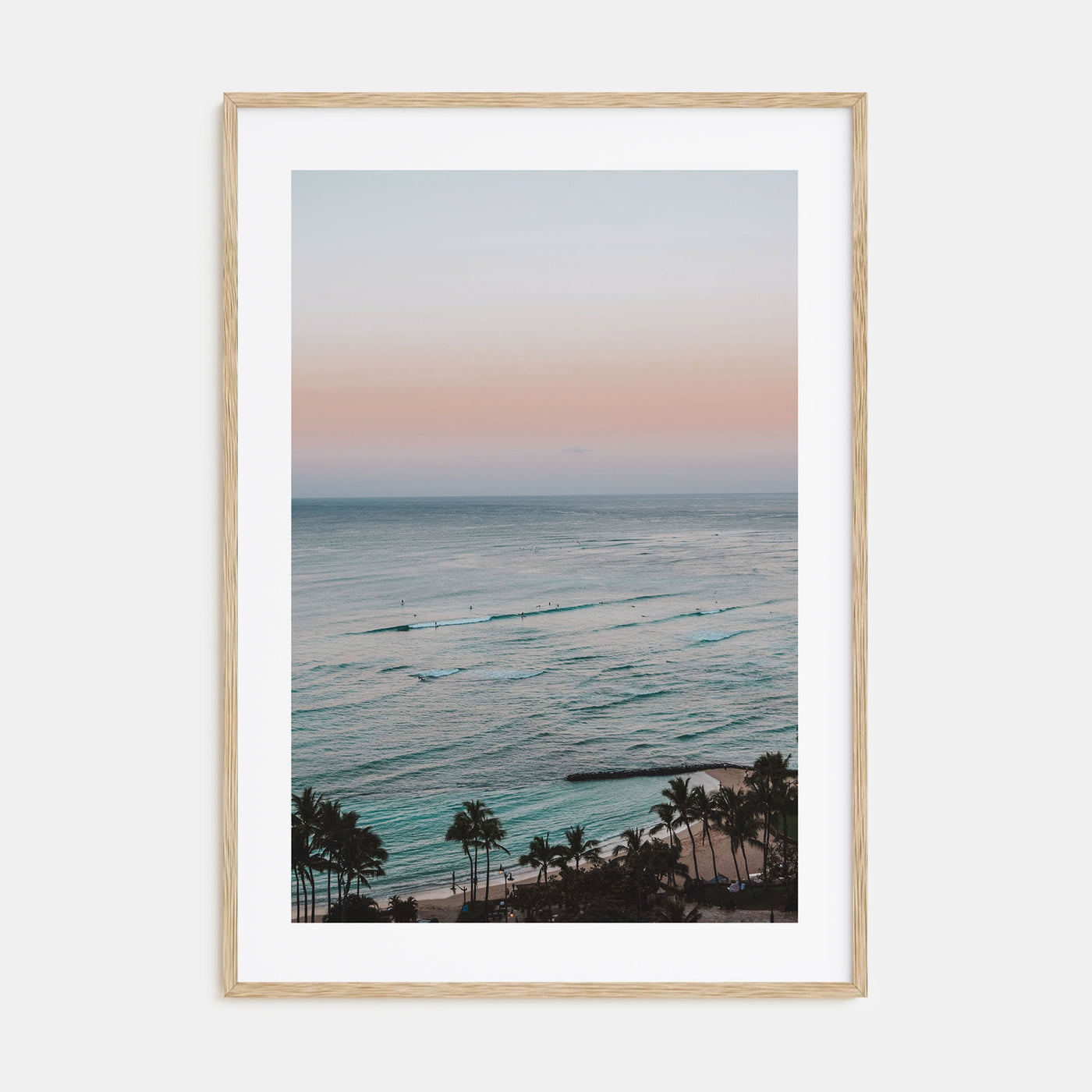 Calm Sunset Photo Color No 2 Poster