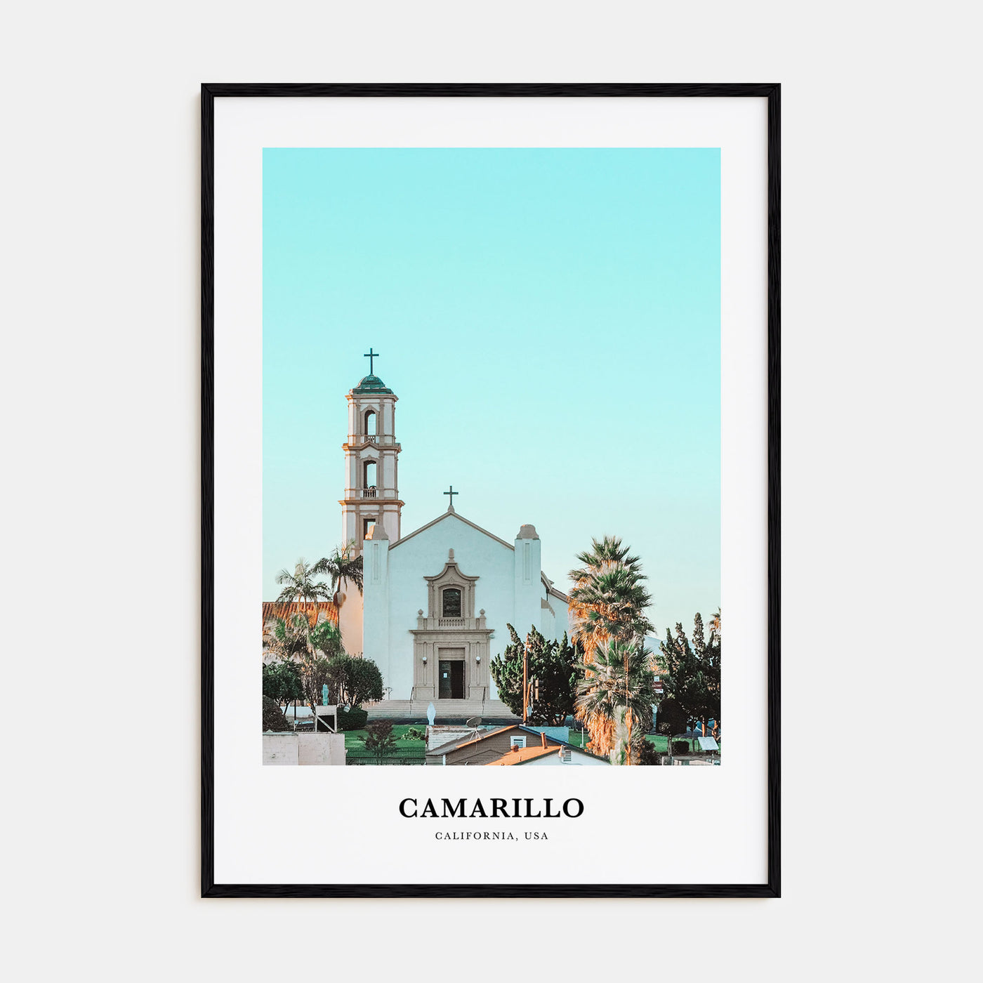Camarillo Portrait Color Poster